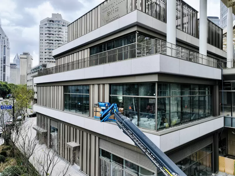 Shanghai CPIC Xintiandi Commercial Centre, GRC Cladding made with Aalborg White Cement