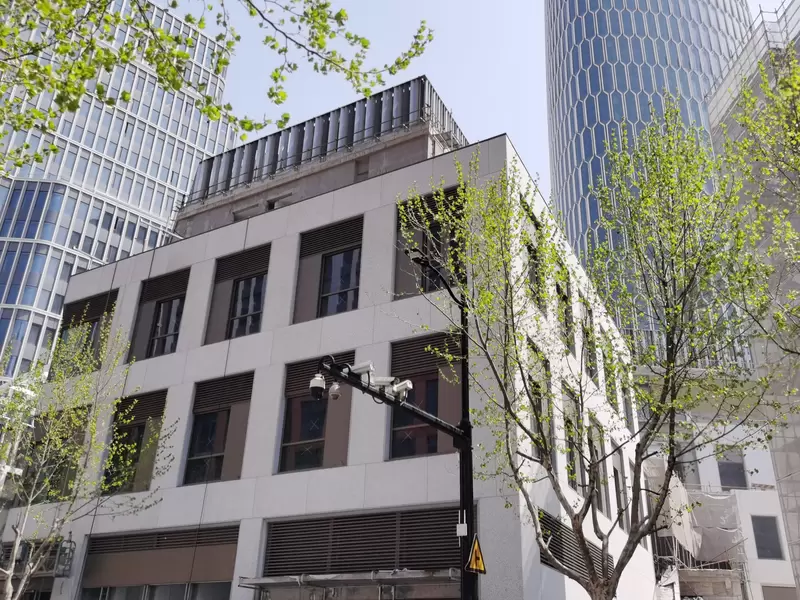 Shanghai CPIC Xintiandi Commercial Centre, GRC Cladding made with Aalborg White Cement