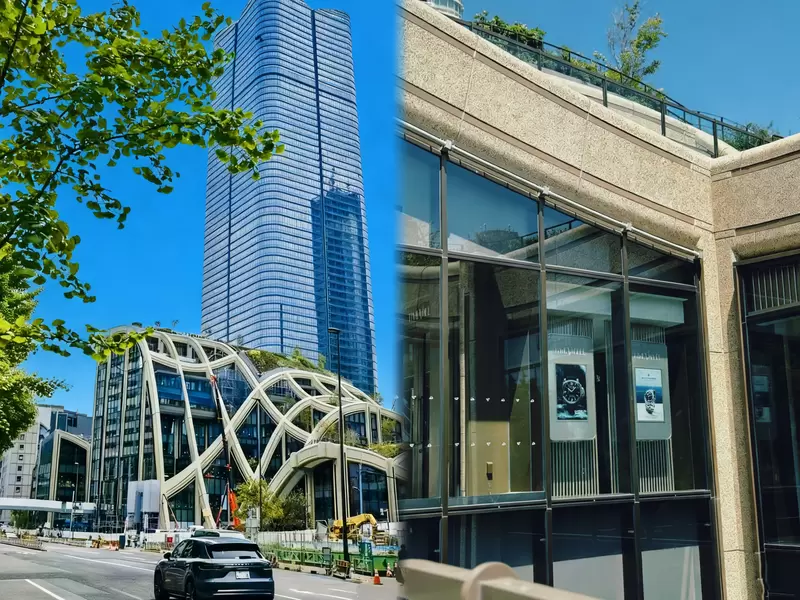 Azabudai Hill GRC elements with Washed Stone surface using Aalborg White Cement