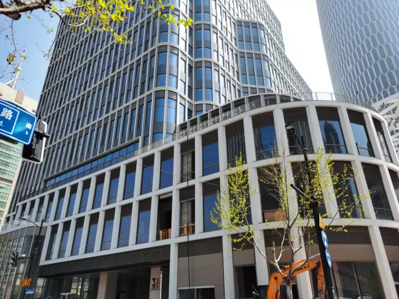 Shanghai CPIC Xintiandi Commercial Centre, GRC Cladding made with Aalborg White Cement