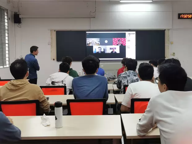university lecture