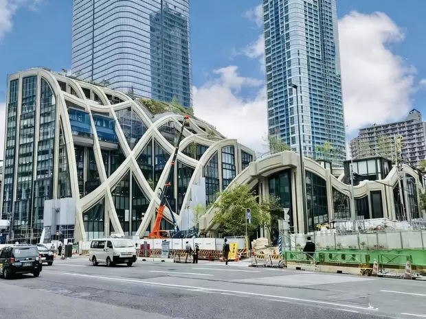 Azabudai Hills GRC elements by Aalborg White Cement