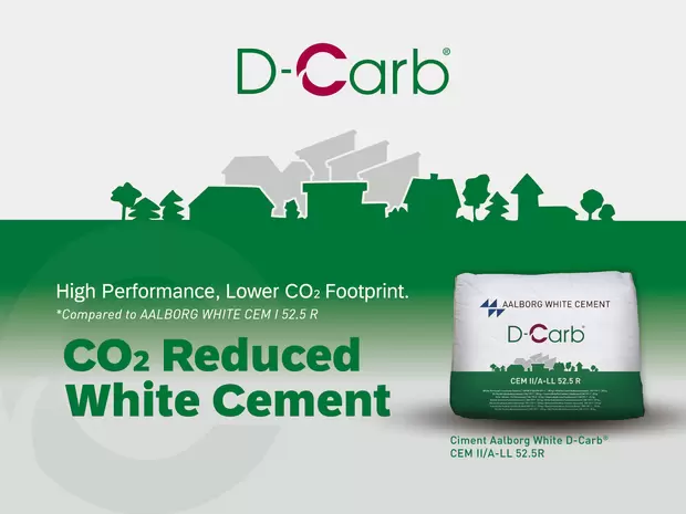 D-Carb CO2 Reduced White Cement