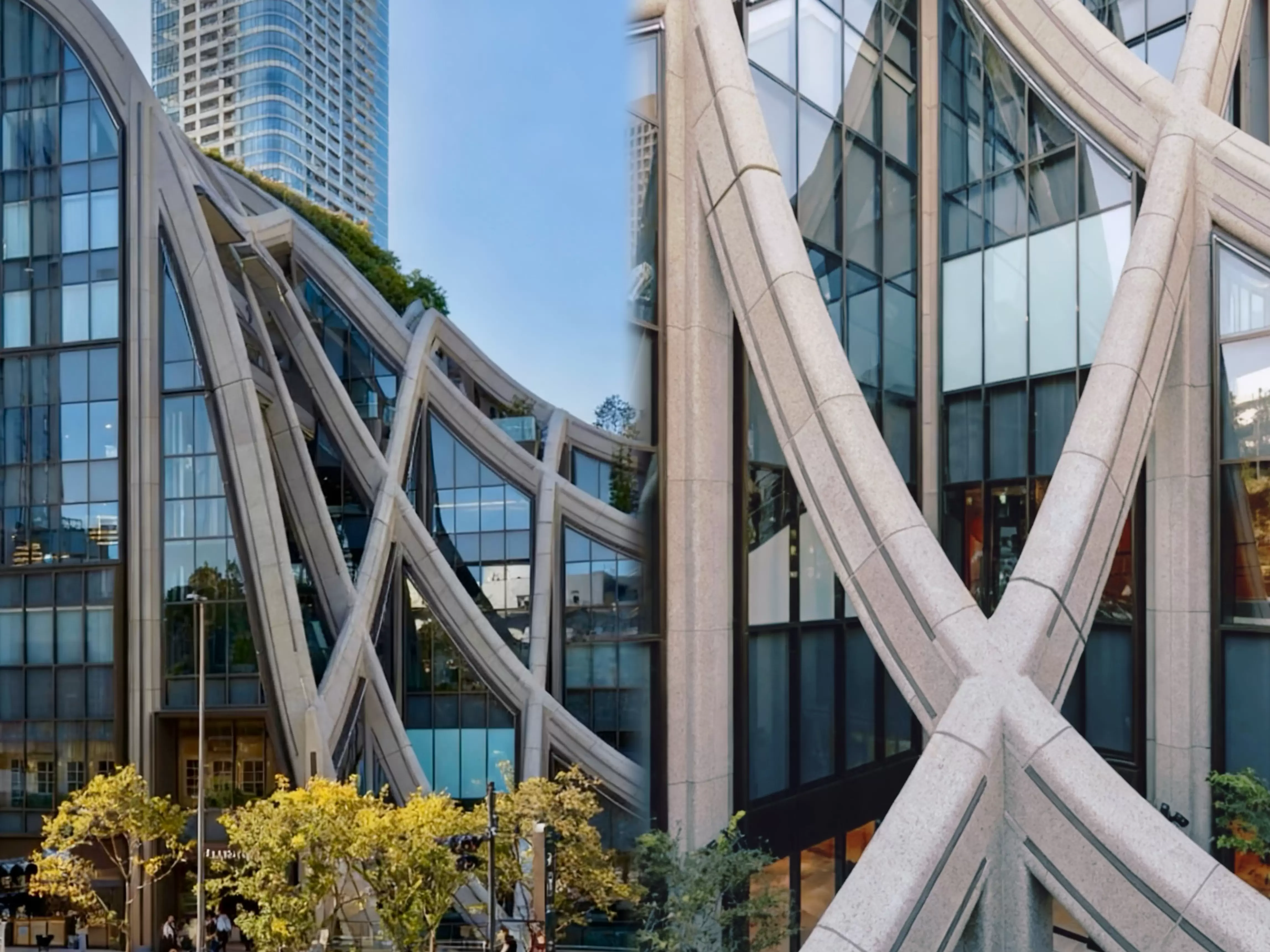 Azabudai Hills Tokyo GRC Facade Aalborg White Cement