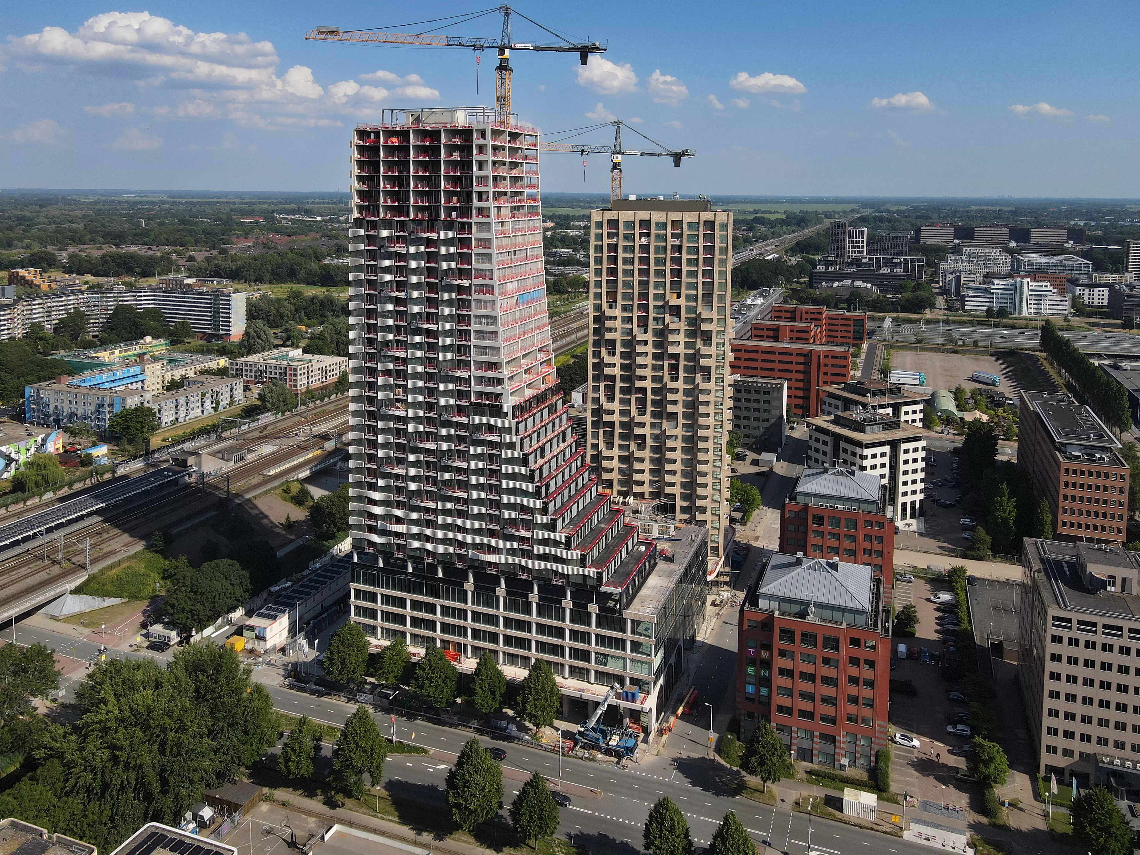 The Ensemble - GRC cladding made with Aalborg White