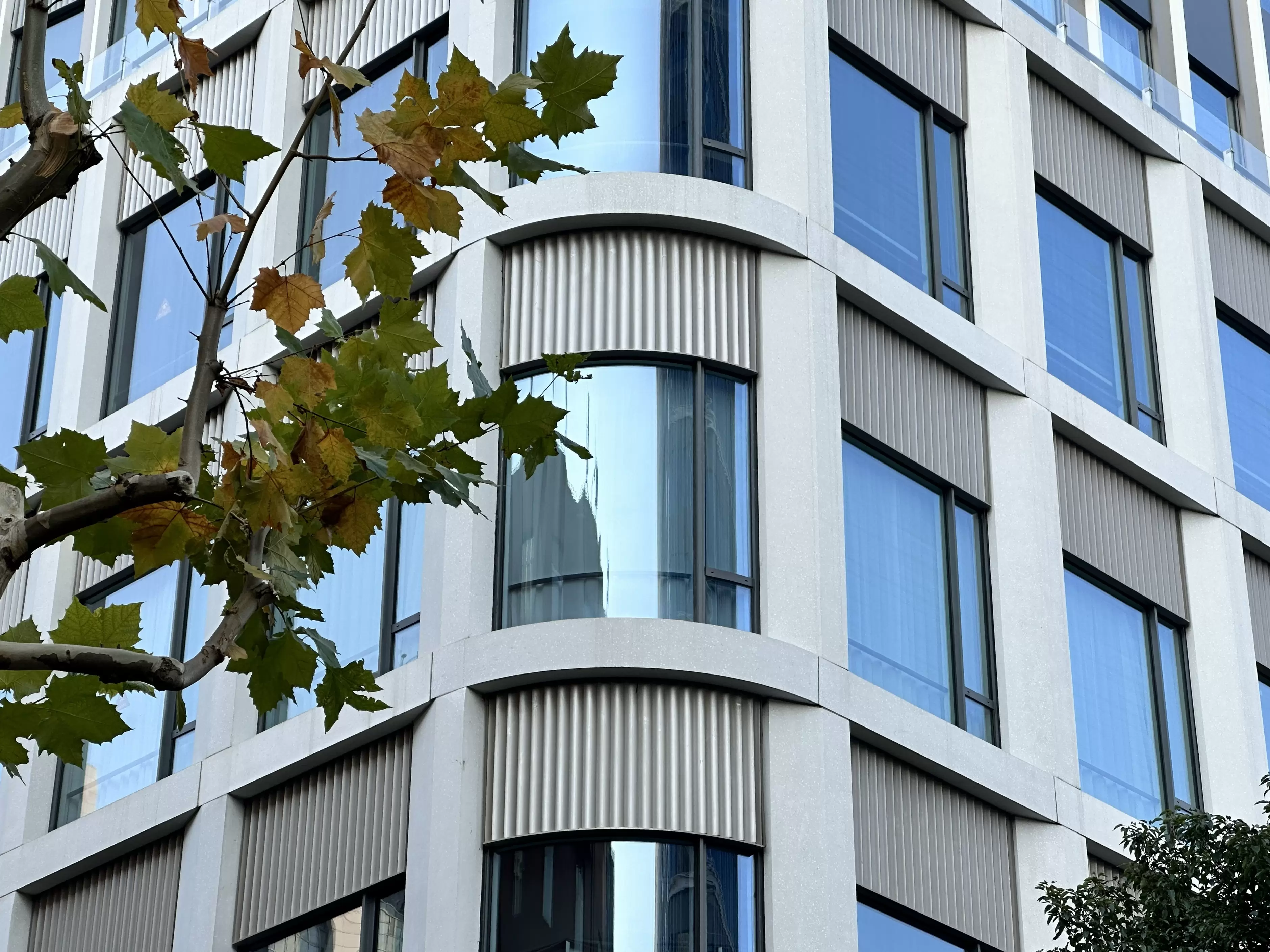 GRC facade based on Aalborg White for Xintiandi DONGTAILI 