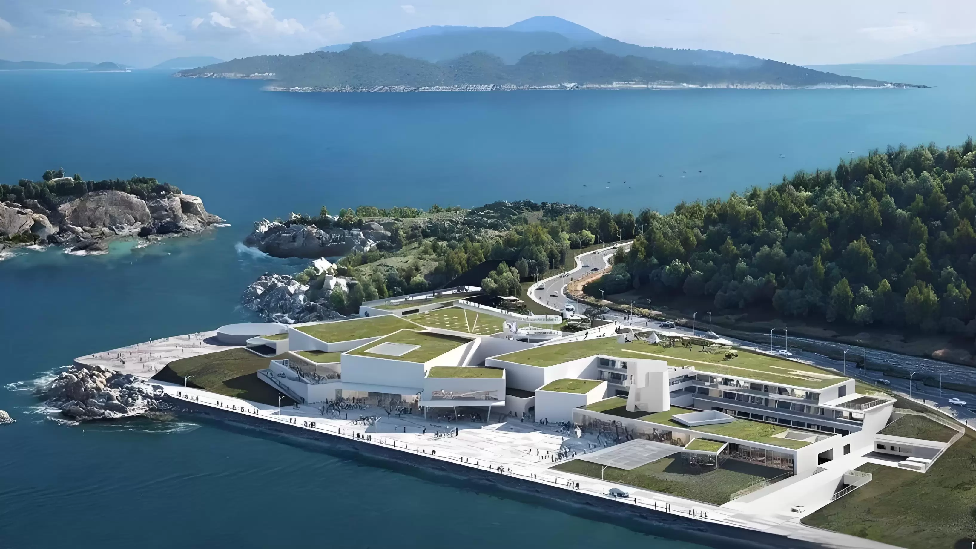 Weihai Banyue Bay layout